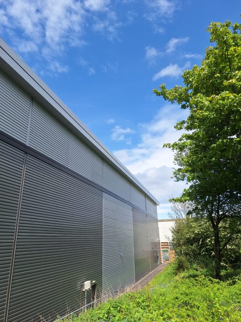 Roof pressure washing services in Glasgow