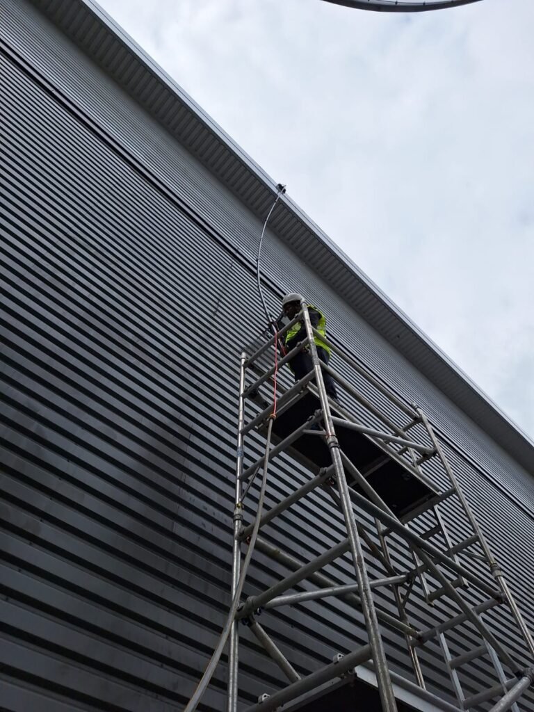 Industrial high level cleaning services in Scotland