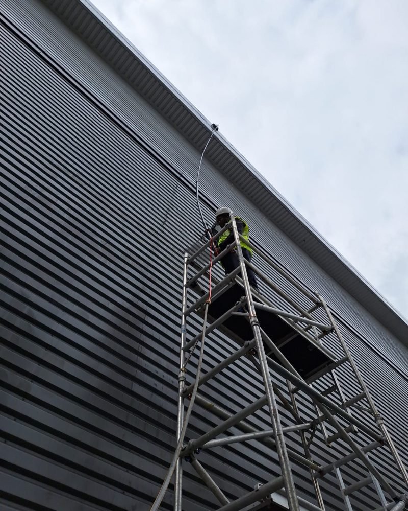 Industrial high level cleaning services in Scotland